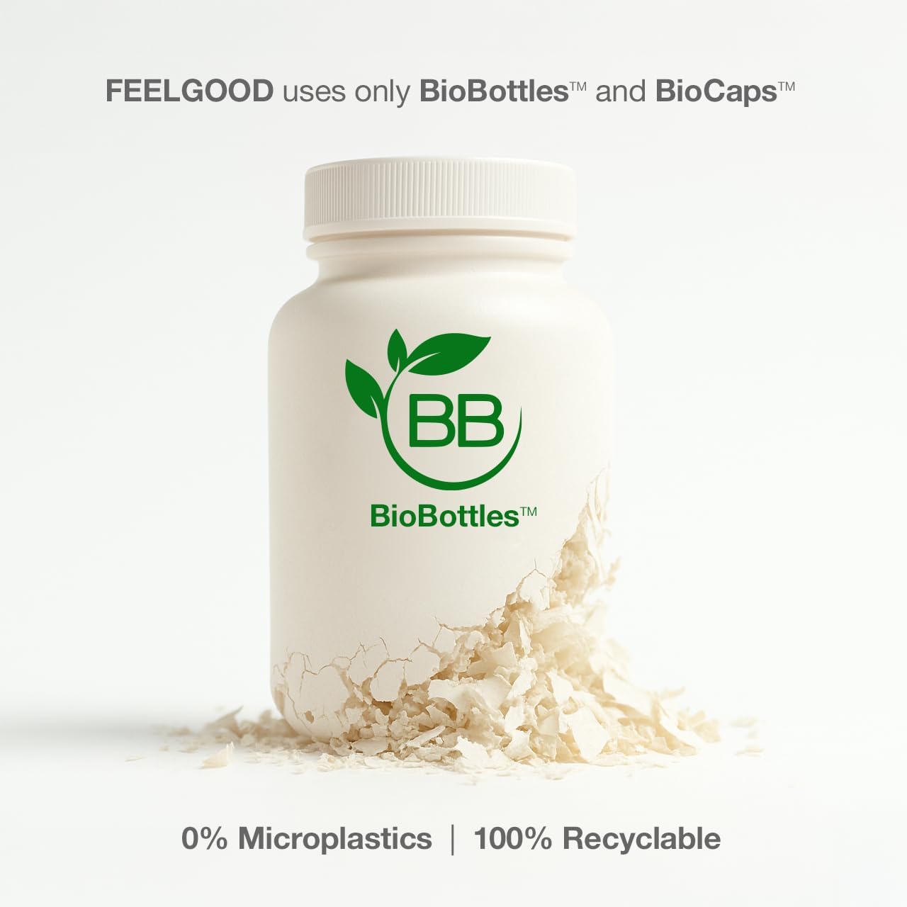 Feelgood Company Sea Moss Bladderwrack with Burdock Root Supplement, High Absorption, 60 Vegan Capsules, Plant-Based Superfood for Thyroid Support